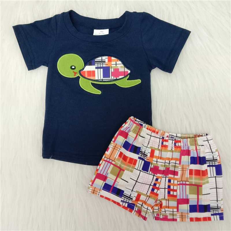Swimming With The Turtles Shorts Set