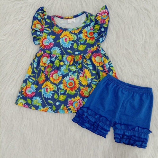 Sunflower Daze Shorts Set