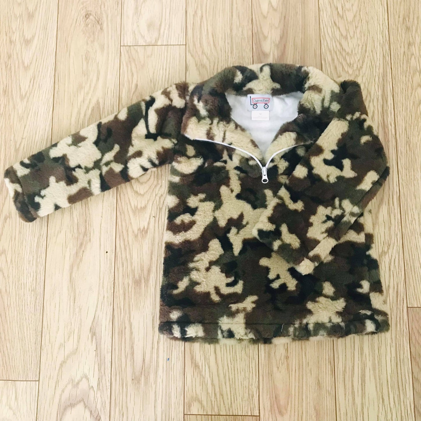 Camo Fleece Pullover