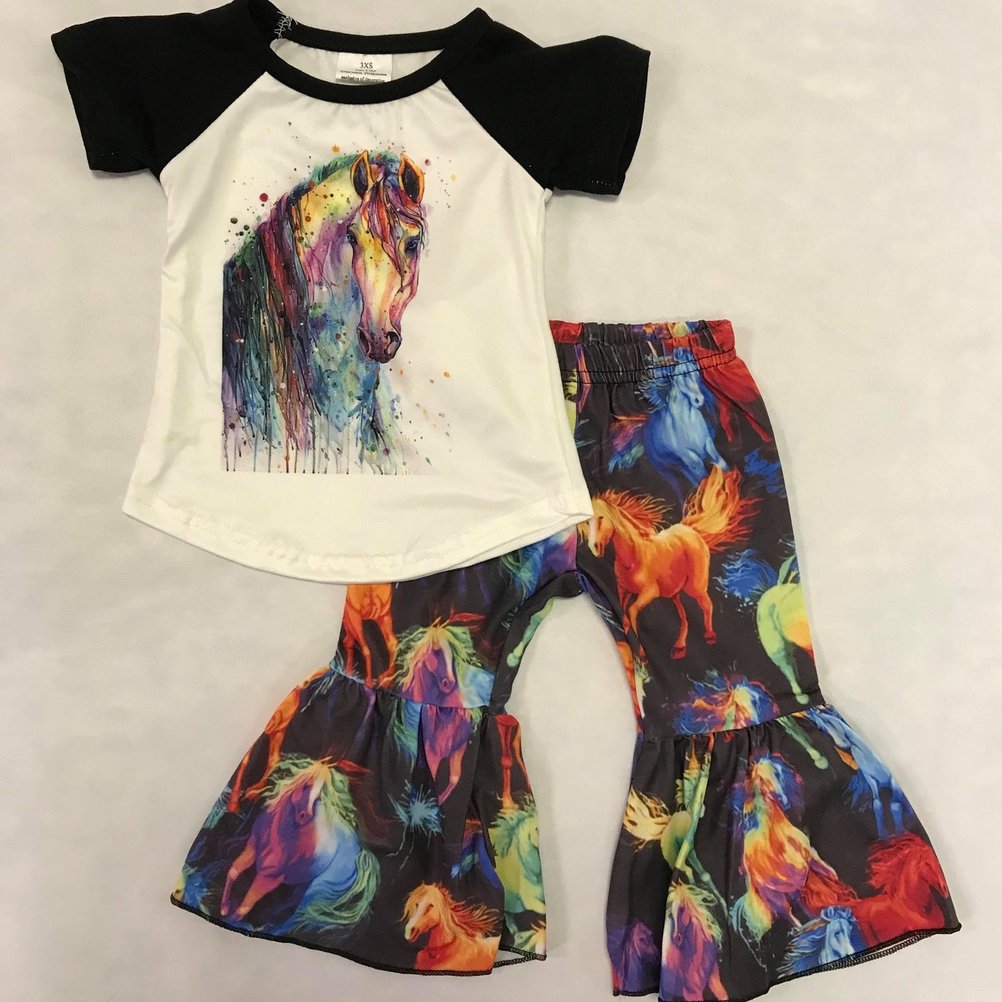 Tie Dye Horse Bells Set
