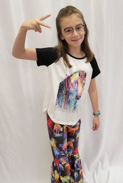 Tie Dye Horse Bells Set