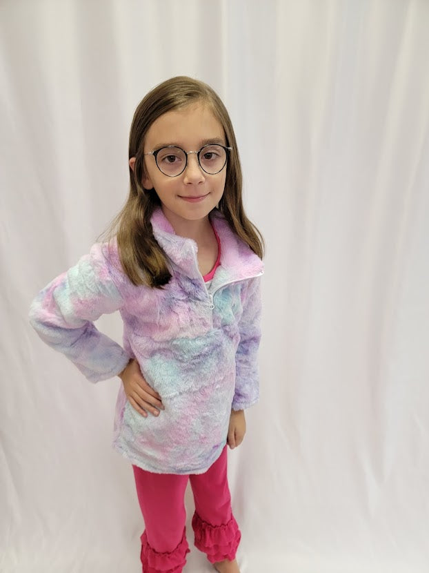 Girl's Dye's the Limit Fleece Pullover