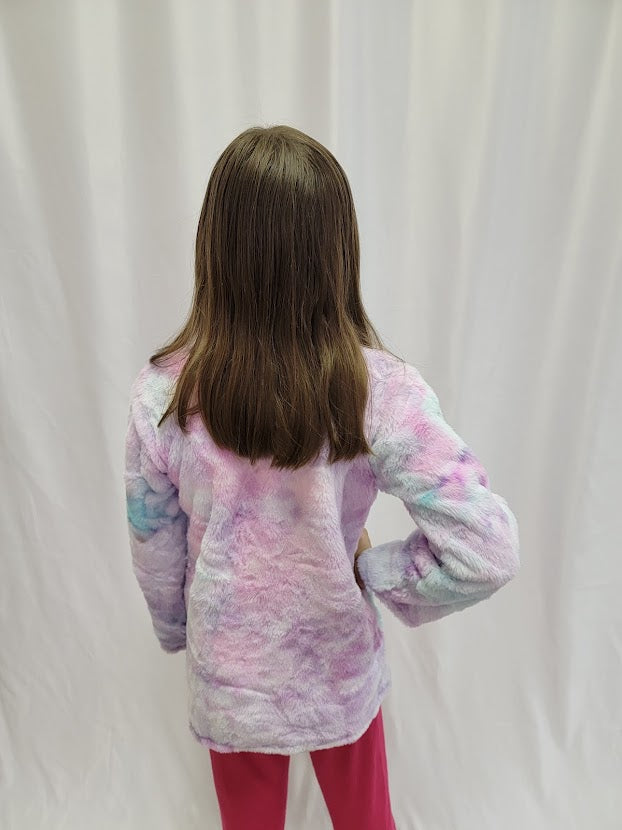 Girl's Dye's the Limit Fleece Pullover