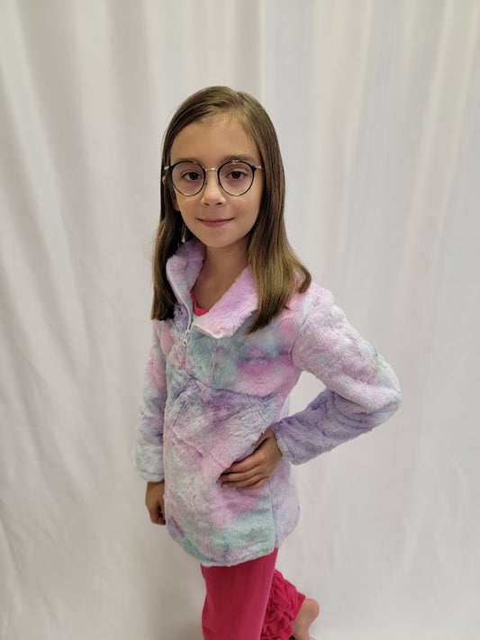 Girl's Dye's the Limit Fleece Pullover