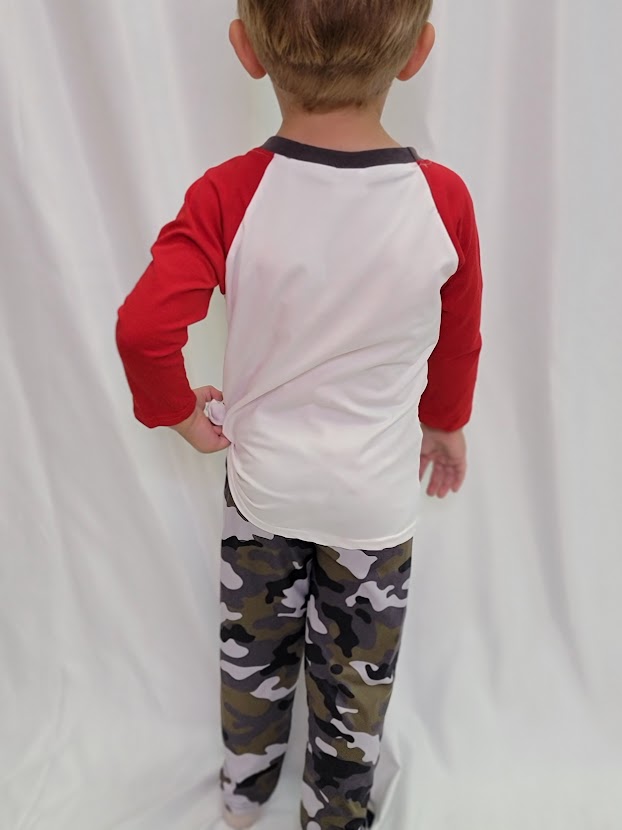Camo Christmas Truck Pants Set