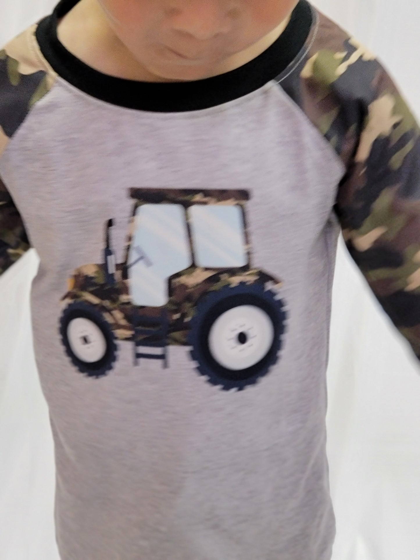 Camo Tractor Set