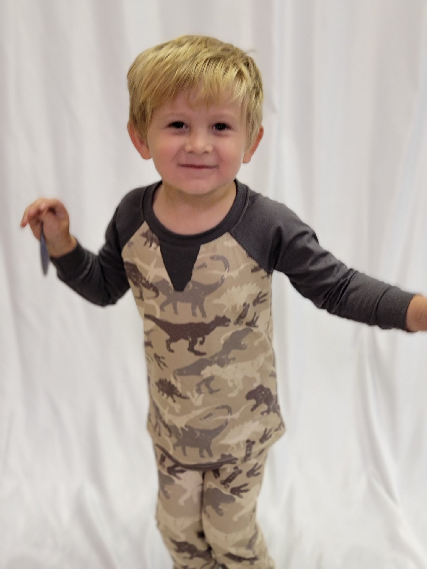 Camo Dino Pants Set
