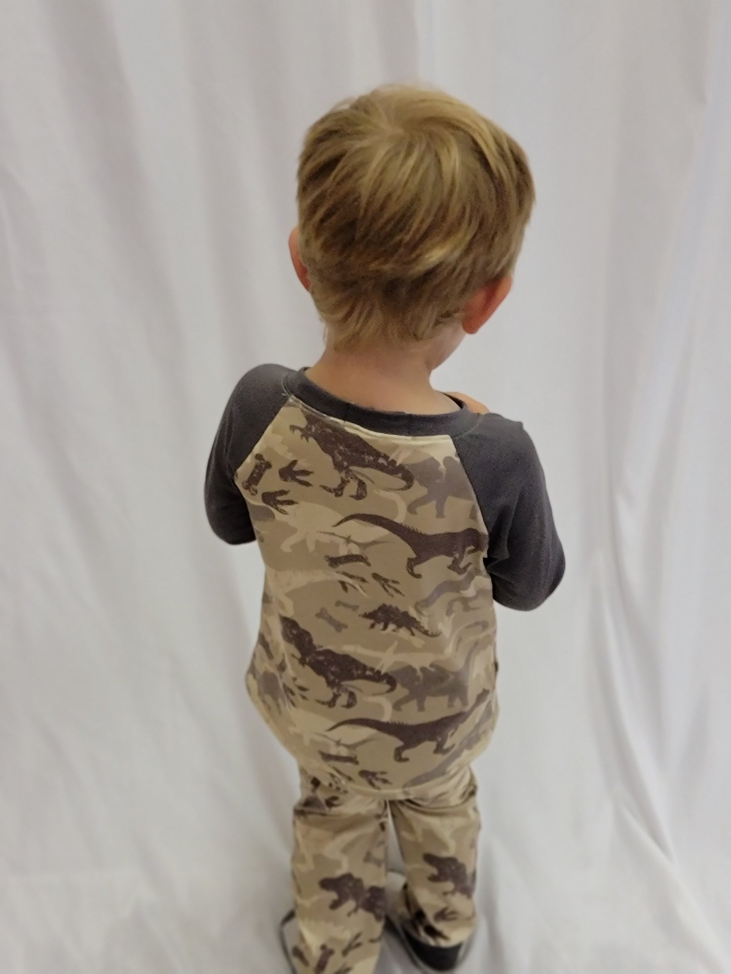 Camo Dino Pants Set