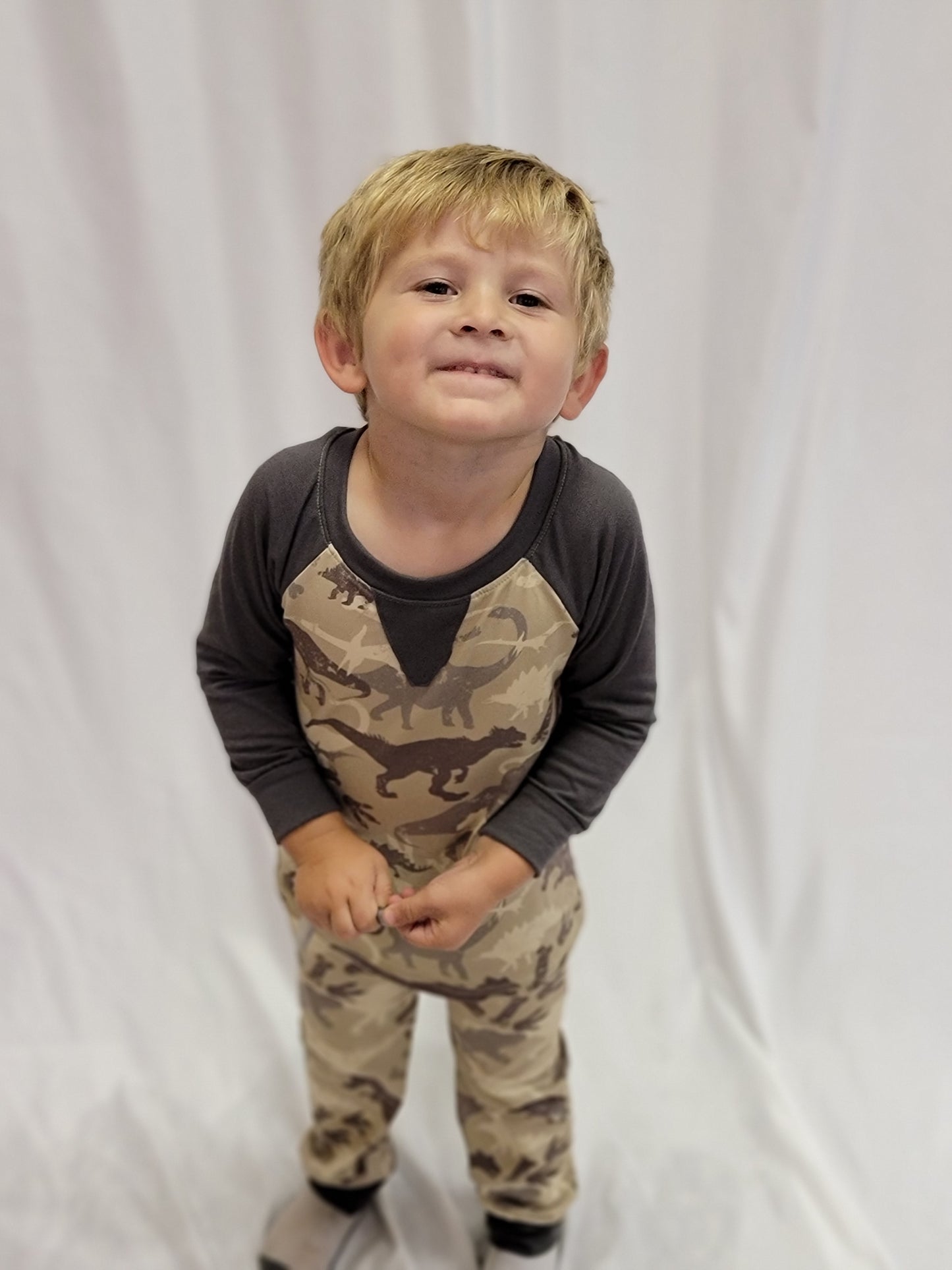 Camo Dino Pants Set