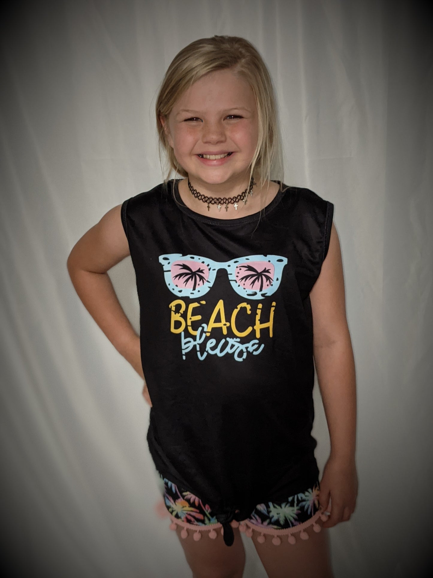 Beach Please Shorts Set