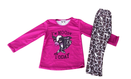 I'm MOOdy Today Pants Set