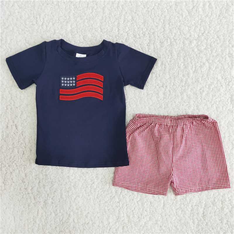 Flag Shorts Set