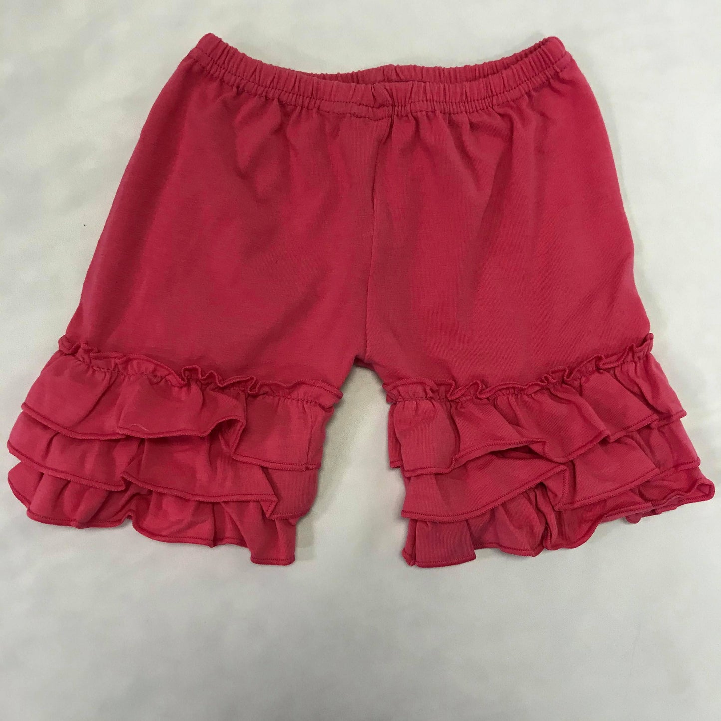 Hot Pink Ruffled Shorts