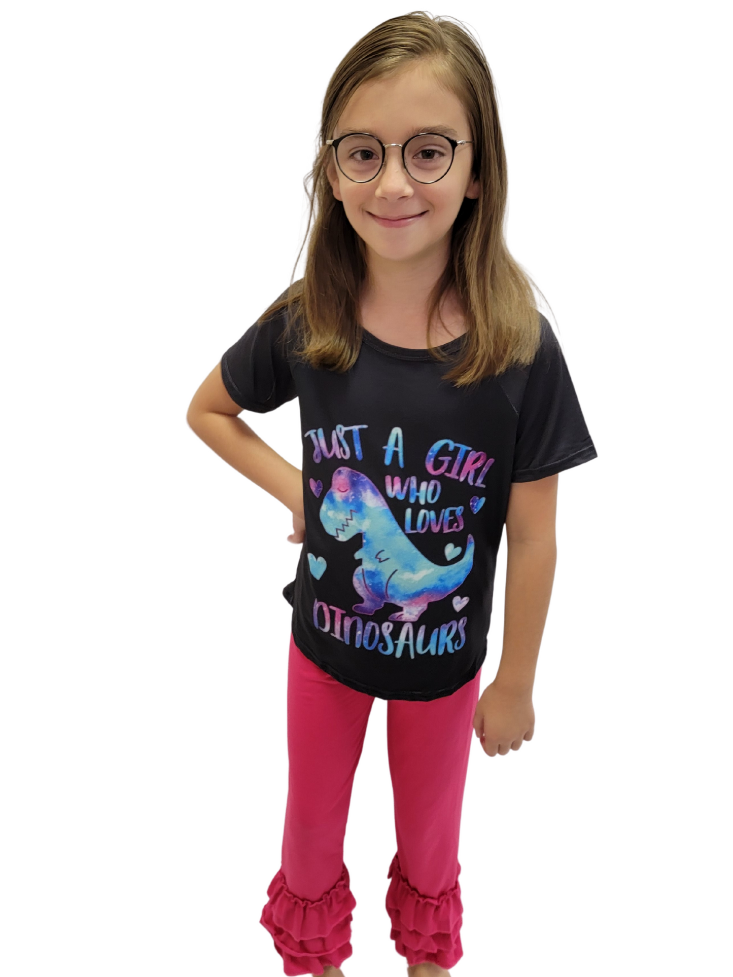 Just a Girl Who Loves Dinosaurs Tee